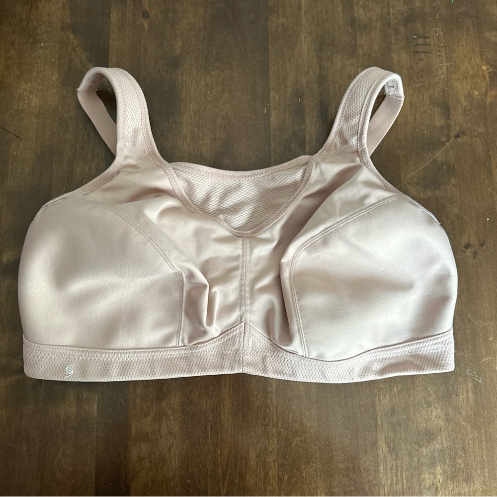 Glamorise Sport Bra 42D Gym Sexy Comfy Supportive‎ Wireless Adjustable 💕